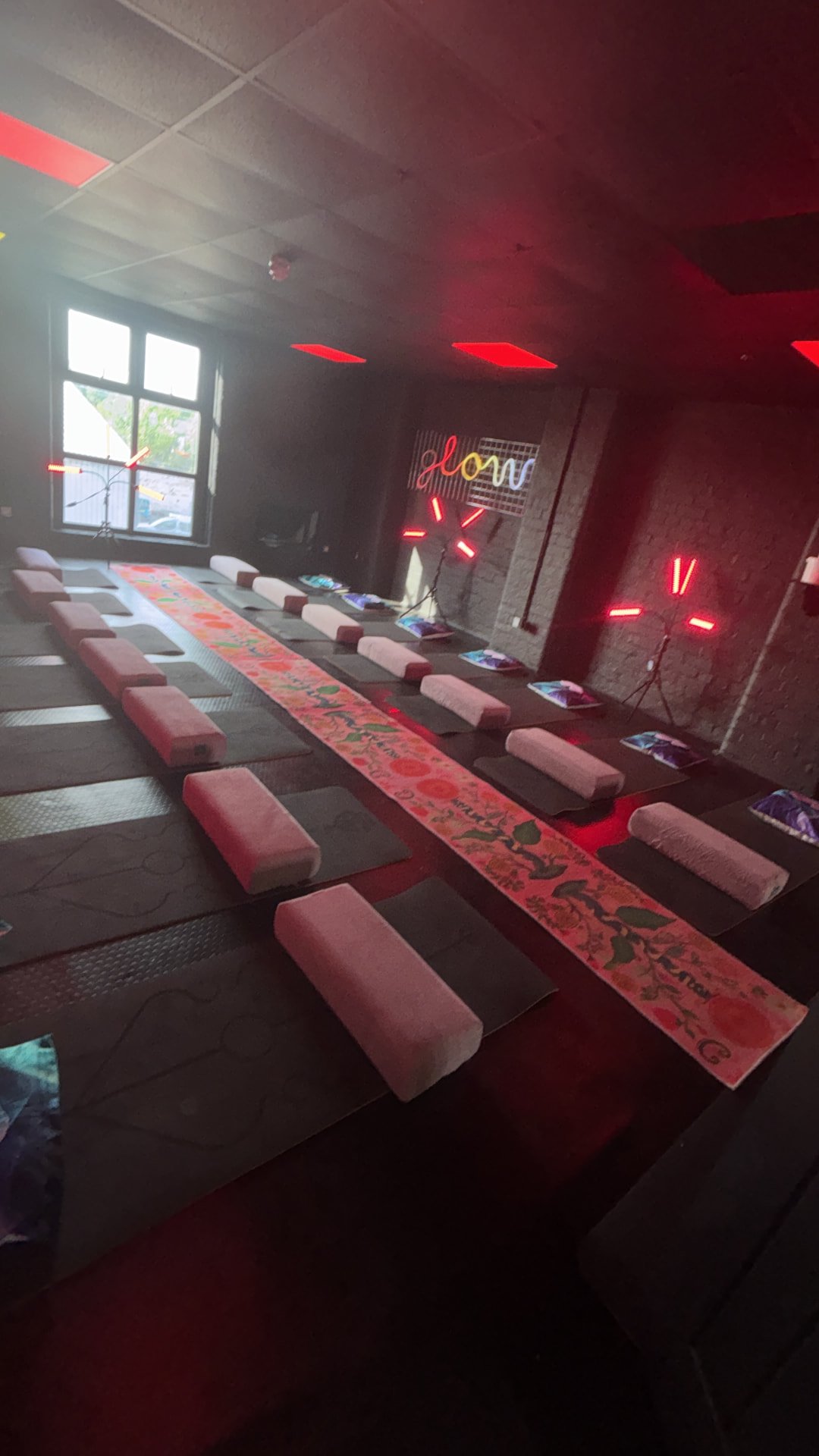 Glow Studio arranged for a focused wellbeing session